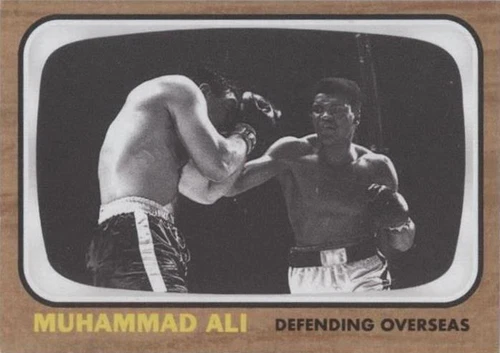 2021 Topps Muhammad Ali The People's Champ Collection - George Chuvalo Muhammad Ali #17