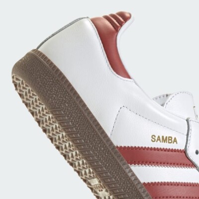 adidas Originals Samba OG Cloud White Preloved Ruby JH8798  display picture 1
