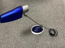 Lampa stołowa Lampa podłogowa Lampka nocna niebieska ruchoma z żarówkami używana