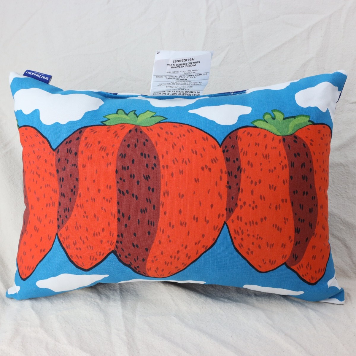 Marimekko for Target Pillow Strawberry Mountain Mansikkavuoret