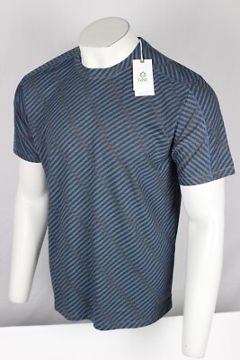 Tasc Men's Recess Tech T Shirt Spectrum Short Sleeve Training Black Heather