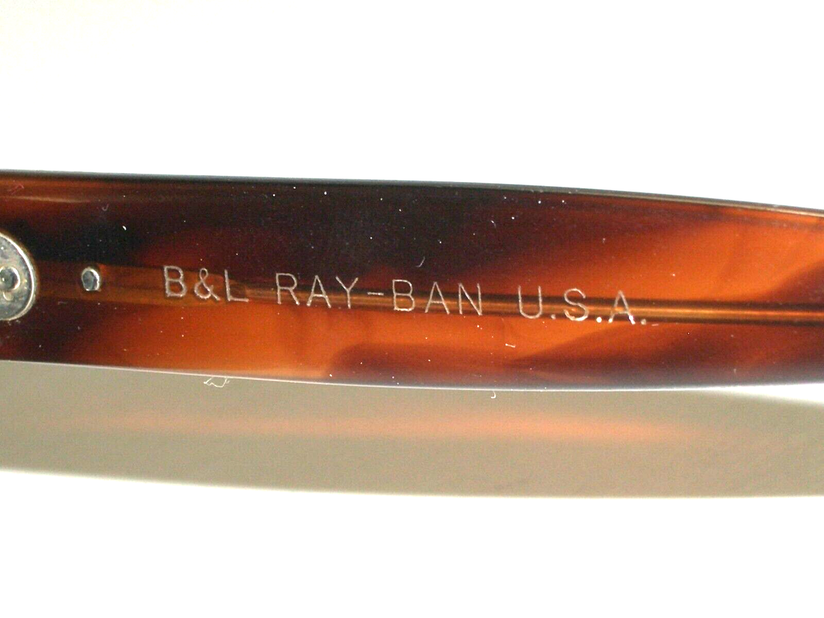 VINTAGE B&L RAY BAN W0960 SHINY TORTOISE G15 GLASS LISBON VINTAGE B&L RAY BAN W0960 SHINY TORTOISE G15 GLASS LISBON