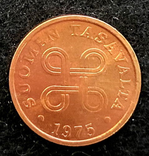 Finland 5 Pennia 1975 UNC World Coins