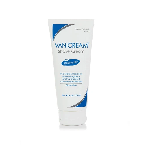 Vanicream Shave Cream Fragrance, and Gluten Free for Sensitive Skin 6 Ounce