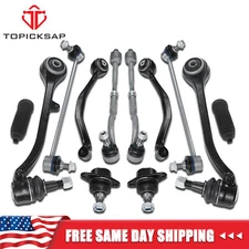Control Arms Ball Joint Sway Bar Link Steering Suspension Kit 12pcs
