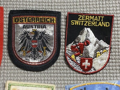 Patch Autriche Tyrol – écusson Ski Alpes, Souvenir Voyage (occasion)