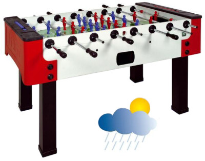 Outdoor Tischkicker Kickertisch ''Storm'' F-2