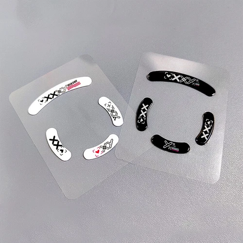 1Pack Glass Mouse Skates Glide Feet Pads Mouse Feet Sticker for G Pro Wireless
