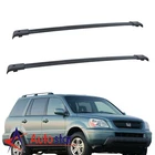 Pair For 2003-2008 Honda Pilot Aluminum Roof Rack Top Rail Cross Bar