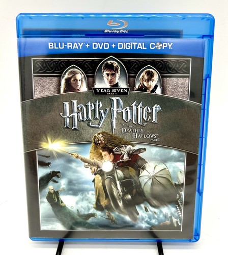 Harry Potter and The Deathly Hallows: Part I 2010 Blu-ray / DVD EUC - Picture 2 of 4