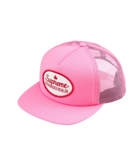帽子 Supreme Authorized Mesh Back 5Panel Pink Supreme Authorized Mesh Back 5-Panel Pink Trucker Hat Dealer Ships