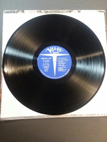 The Mothers of Invention Absolutely Free Vinyl LP Frank Zappa V/V6-5013X Verve - Picture 9 of 12