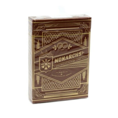Monarch Playing Cards (Red) by Theory 11