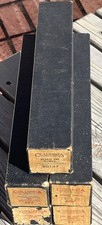 5 Antique 1900's Columbia Hand Played PLAYER PIANO Word Roll