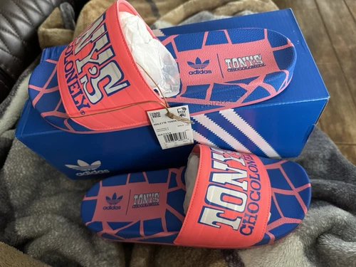 Slide Chocolonely Adidas Original Adilete Tony’s da uomo taglia 10 GX7214