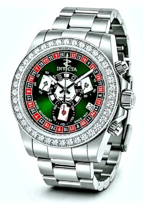  Elite Diamond Speedway  Grand Croupier 4 Carat Certified   SWISS Z60MVT  51107