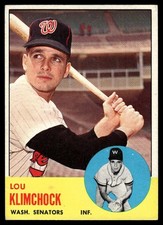 1963 Topps Baseball - Pick A Card - Cards 411-576