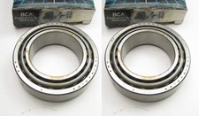 (x2) Rodamientos de rueda delanteros interiores, delanteros exteriores, Federal Mogul / BCA A-40