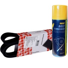 FEBI BILSTEIN 28791 Keilrippenriemen + Fett für BMW RENAULT MERCEDES-BENZ TOYOTA