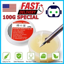 Quality Metal Cased Rosin Soldering Flux Paste Solder Welding Grease100G