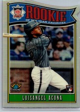 2025 Bowman #ROY-4 Luisangel Acuña Rookie of the Year Favorites
