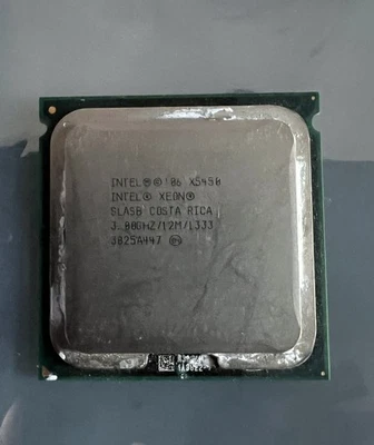 Intel Xeon X5450 cuatro núcleos 3,00 GHz 12 MB 1333 MHz LGA771 CPU SLASB - Imagen 1 de 2