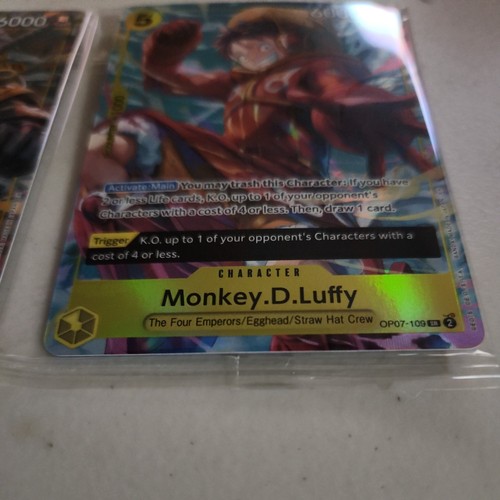 One Piece CCG Promo Cards Monkey D Luffy & Roronoa Zoro OP12 Illustration Box 3 - Picture 4 of 10
