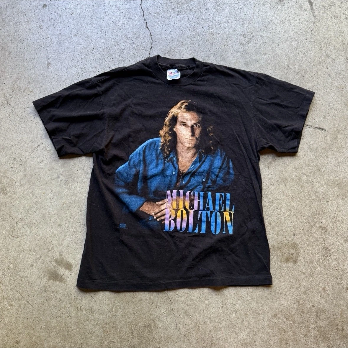 Hanes Graphic Tee Black Vintage T-Shirts for Men for sale | eBay