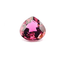 AAA Grade Pink Tourmaline Cut Stone, Heart Shape Tourmaline For Jewelry Making