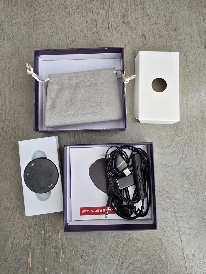 132G (9800 Hour) Voice Activated Recorder - Voice Recorder with AI-Intelligen... - Image 2 of 2