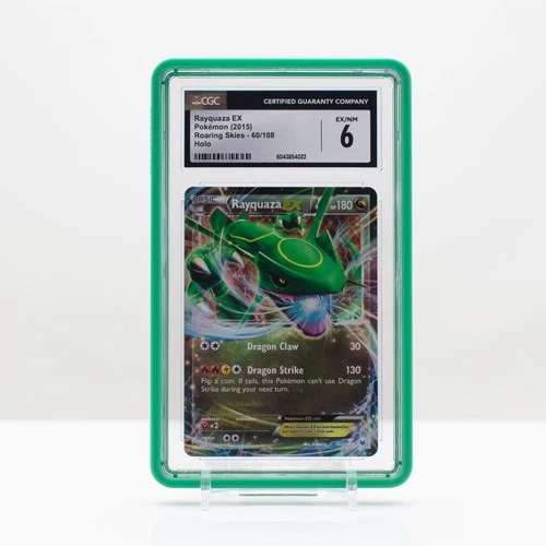 Pokemon Rayquaza EX Holo #60/108 Roaring Skies 2015- CGC 6