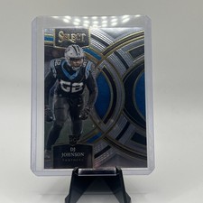 2023 Panini Select - Premier Level D.J. Johnson #143 (RC)