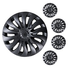 for Tesla Model 3 Highland 2023 2025 18 Inch Hubcaps 4PCS Matte Black Rim Cover