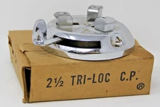 Tri Loc 2.5" Tri-Lock Nozzle Holder Chrome New W Box Free Shipping