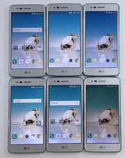 LOT OF 6 x UNLOCKED and T-MOBILE LG ARISTO 4G VoLTE Android Smart Cell Phones