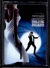 2017 Rittenhouse James Bond Timothy Dalton Living Daylights Metal Poster #/100
