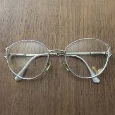 L'AMY WOMEN'S EYEGLASSES 51-18-145 X706 SUNGLASSES GOLD MARBLE PINK Vintage