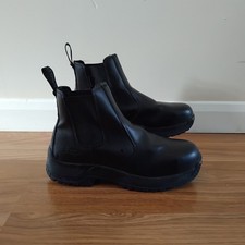 Dr Martens PO432 Drax Black Leather Steel Toe Safety Boot UK Size 9 Mens
