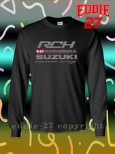 RCH Suzuki Yoshimura Racing Logo Men's Long Sleeve T-Shirt American T-Shirt
