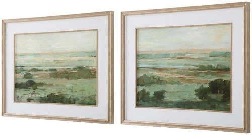 Uttermost 32385 Warm 29" x 37" Framed Landscapes Graphic Print - - MultiColor - Picture 1 of 5