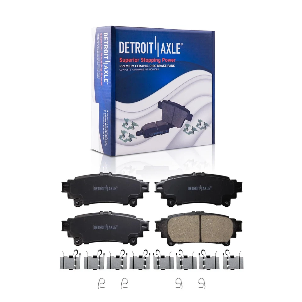 Rotores de freno traseros Pastillas de freno para IS300 IS350 GS350 IS200t GS450h GS200t RC200t Foto 4 de 4