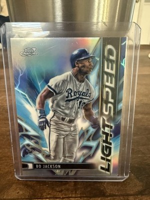 2025 Topps Chrome Cosmic BO JACKSON Light Speed Refractor #LS-23 Royals