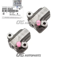 Genuine 2Pcs Timing Chain Tensioner 24410-3CGA3 For 2012-19 Hyundai Kia 3.3L 3.8