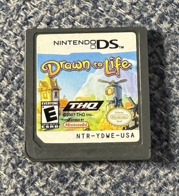 Drawn to Life (Nintendo DS, 2007) Cartridge Only. Pre-Owned.