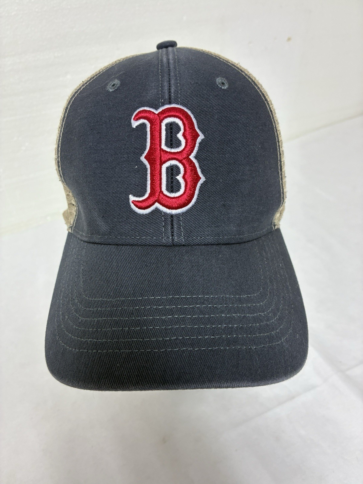 47 Brand Boston Red Sox SnapBack Mesh Back Trucker Hat