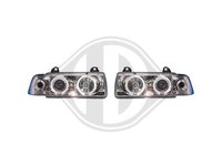 Designscheinwerf.Set E36 FüR 91-99 Klargl/Chrom
