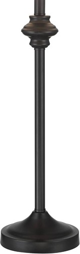 360 Lighting Lynn 26" Tall Skinny Buffet Modern Table Lamps Set of 2 Black Metal - Picture 6 of 12