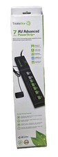 Power Strip W/Surge Protection TrickleStar 7 Outlet AV Advanced - TS1810 Black