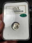 1943 NGC MS66 FB CAC Mercury Silver Dime Old Fatty Holder