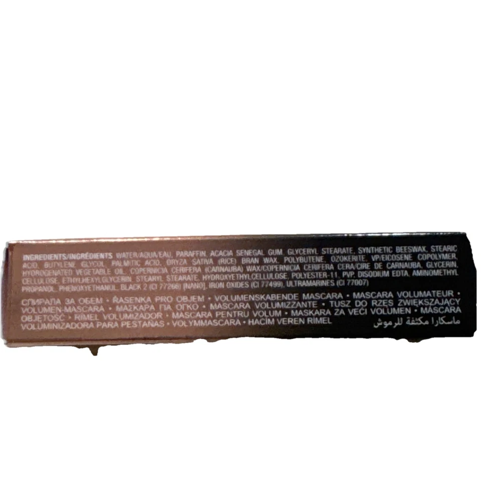 Mini máscara voluminizadora Anastasia Lash Brag negro azabache 5 ml nueva Foto 2 de 3